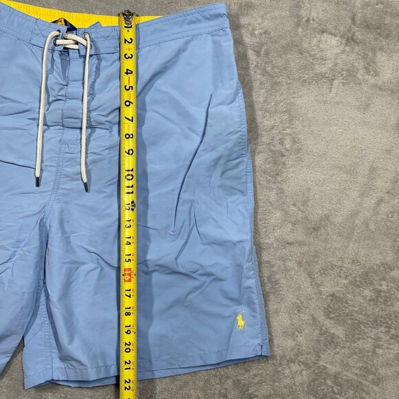 Polo Ralph Lauren Men's 2XB Blue Lined Swim Trunks‎ Swimsuit Suit / Swimwear - Picture 2 of 8